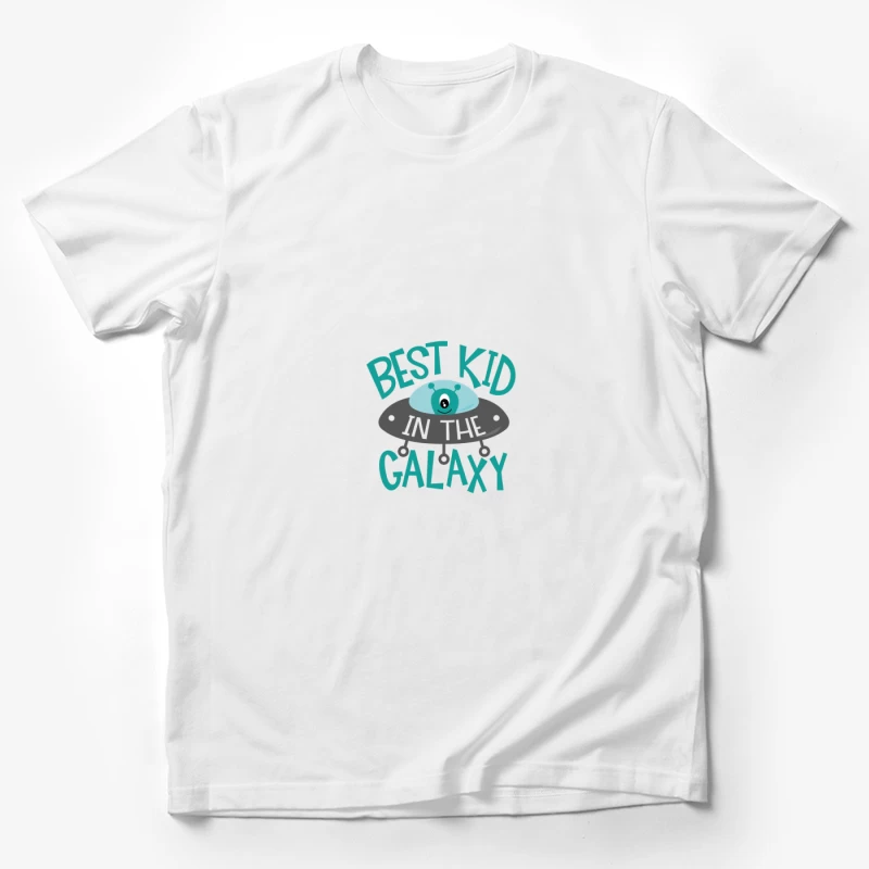 Meilleur enfant de la galaxie avec OVNI coloré Homme T-Shirt