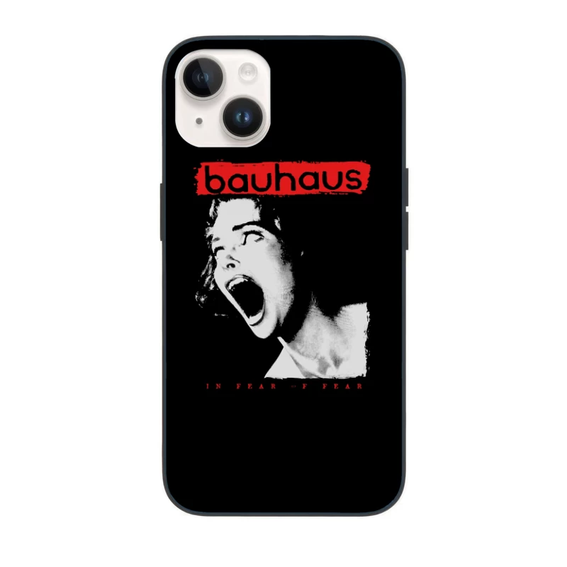 Bauhaus - In Fear of Fear Gothic Album Art iPhone Case