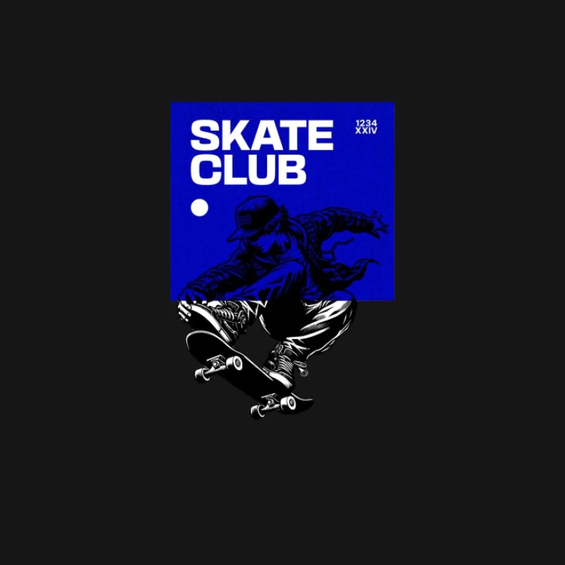 Skateboard Trick Poster Herren Langarm T-Shirt