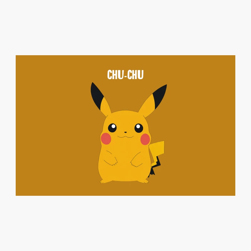 Cute Yellow Pikachu: Iconic Pokemon Cartoon Character Travel Mug