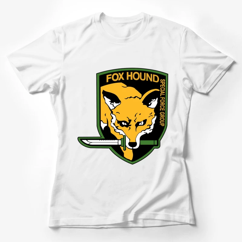 Fox Hound Special Force Group Emblem Female T-Shirt