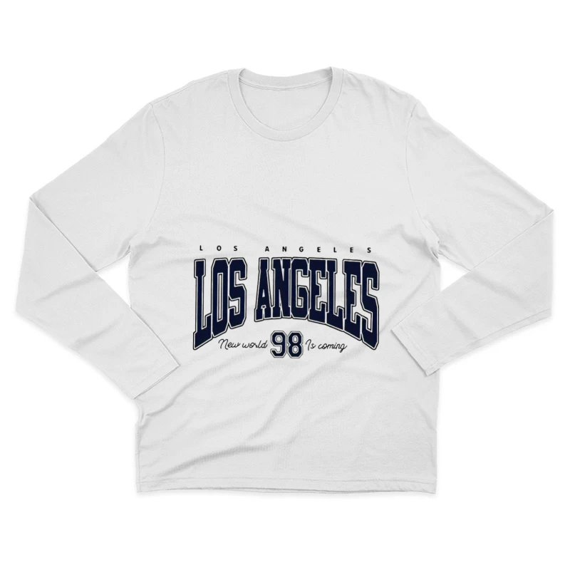 Design Sportivo di Los Angeles Maglietta maniche lunghe Uomo