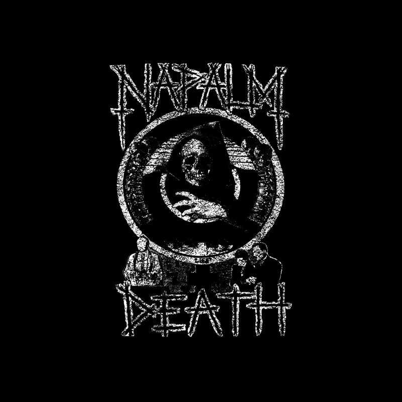 Napalm Death Throw Pillow