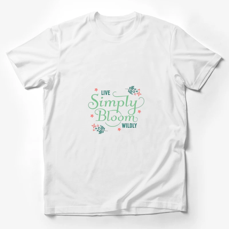 Einfach Wild Blühen Herren T-Shirt