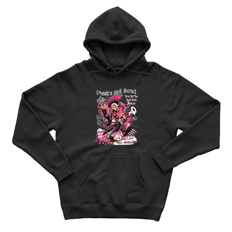 Rébellion Punk Rock Homme Sweat à capuche