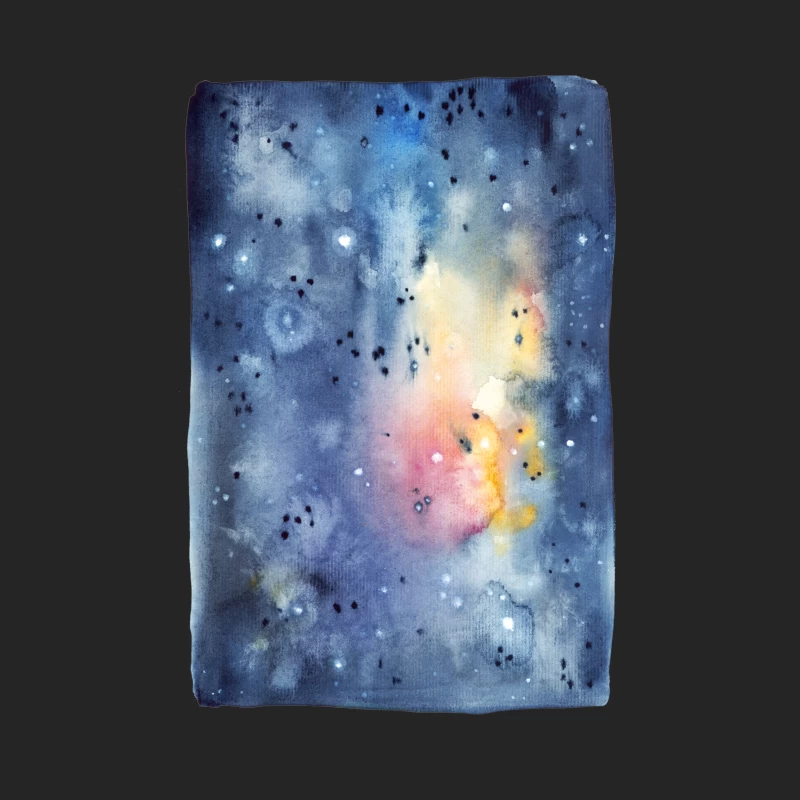 Étoiles et Aquarelle Galactique Homme Sweat-shirt à enfiler