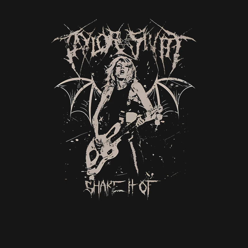 Metal Taylor Swift Shake It Off Female T-Shirt