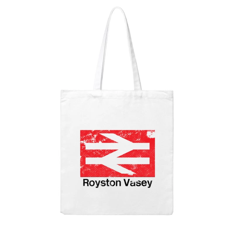 Royston Vasey Train Station Cotton Tote Bag