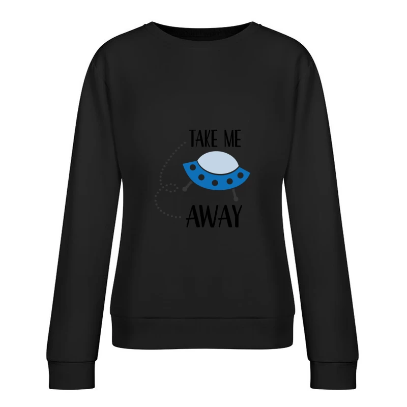 OVNI volant Femme Sweat-shirt à enfiler