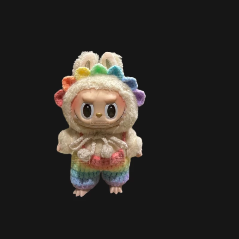 Bunte Puppe mit Regenbogenkostüm Herren T-Shirt
