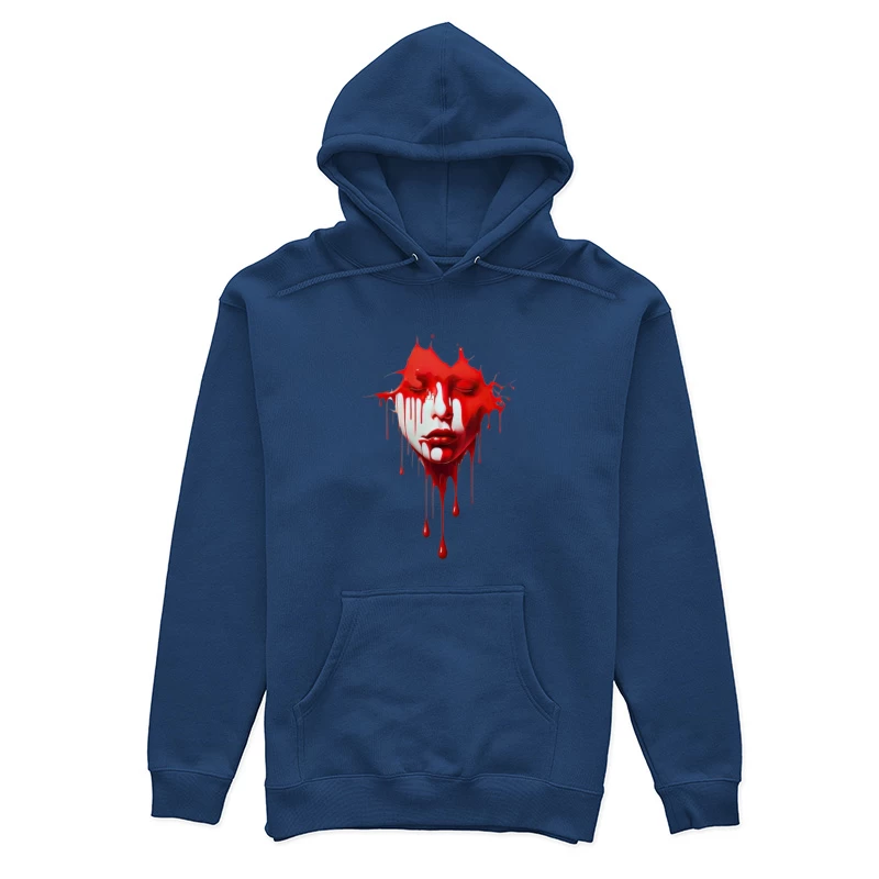 Bloody girl Female Pullover Hoodie