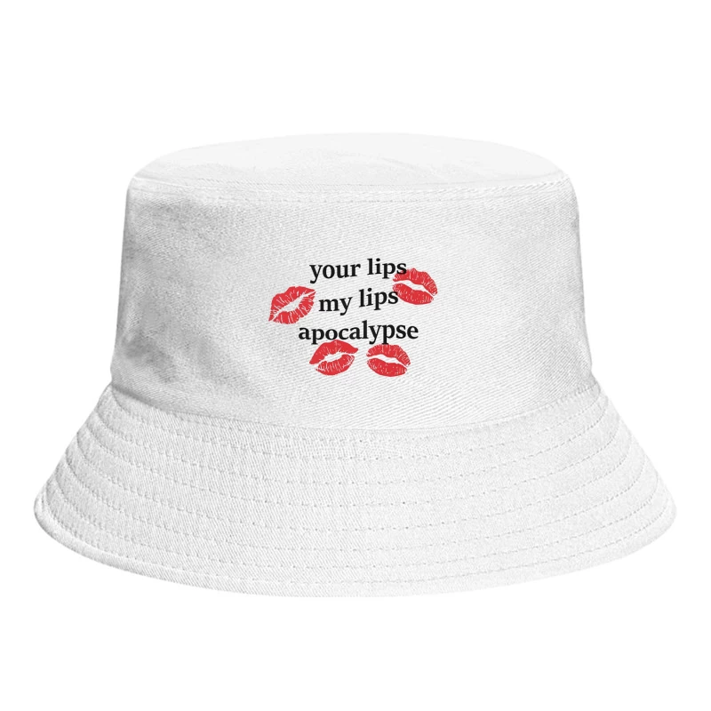 Cigarettes After Sex Lips Apocalypse Bucket Hat