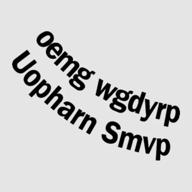 Kryptische Buchstaben in Bogen Herren Pullover Hoodie