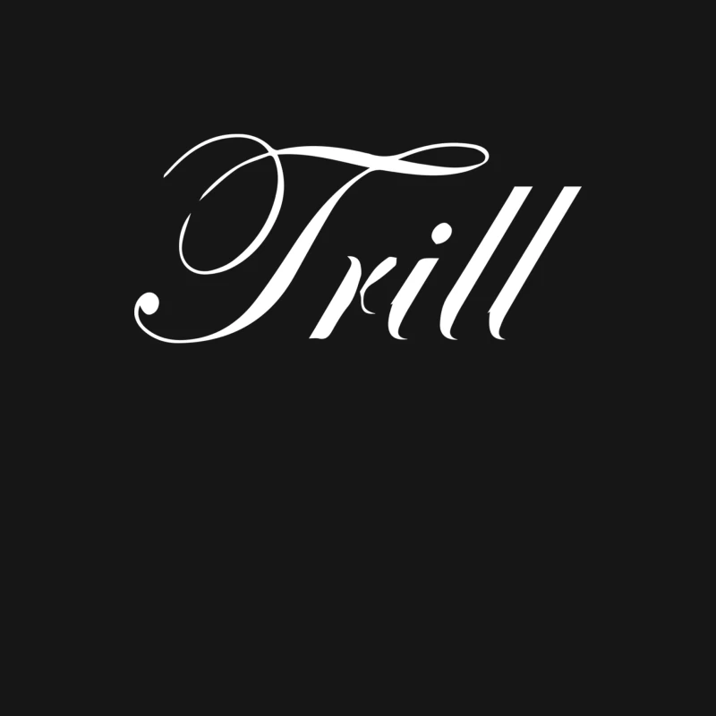 Trill Script Female Long Sleeve T-Shirt