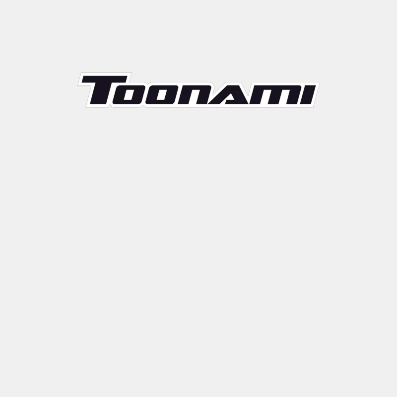 Toonami Black Text Logo - Cartoon Network's Anime Programming Block Male Tank Top