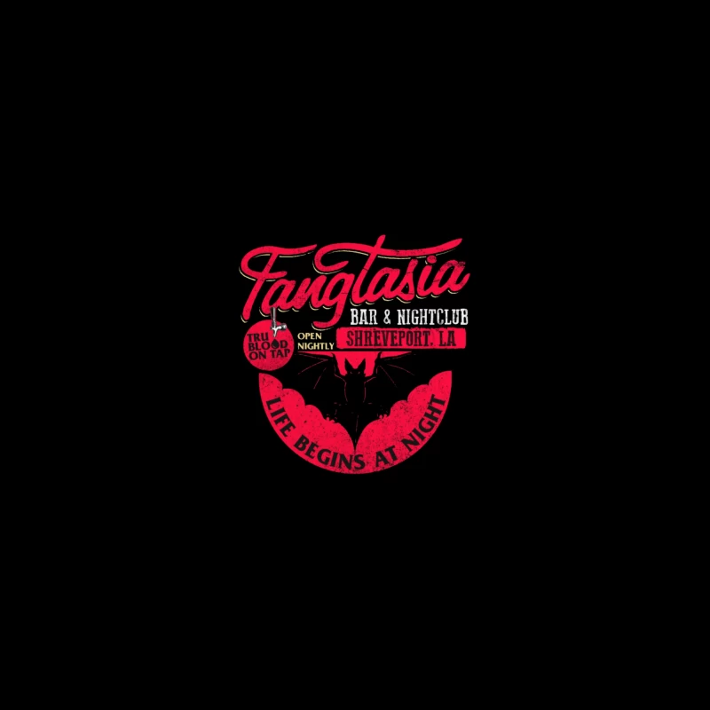 Fangtasia Nightclub Vintage iPhone Case
