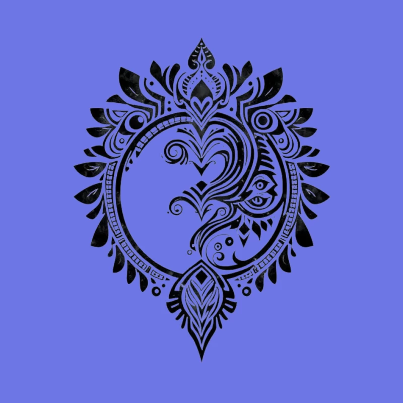 Tribal circle Pin