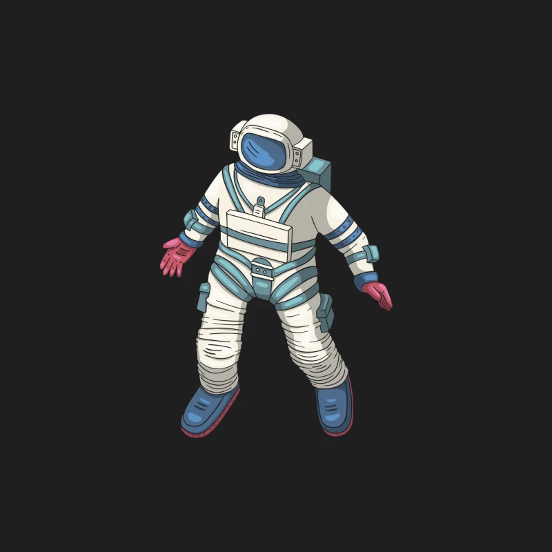Illustration eines Astronauten im Raumanzug Herren Tanktops
