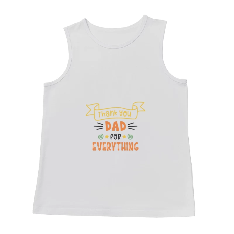 Merci Papa pour tout Homme Débardeur
