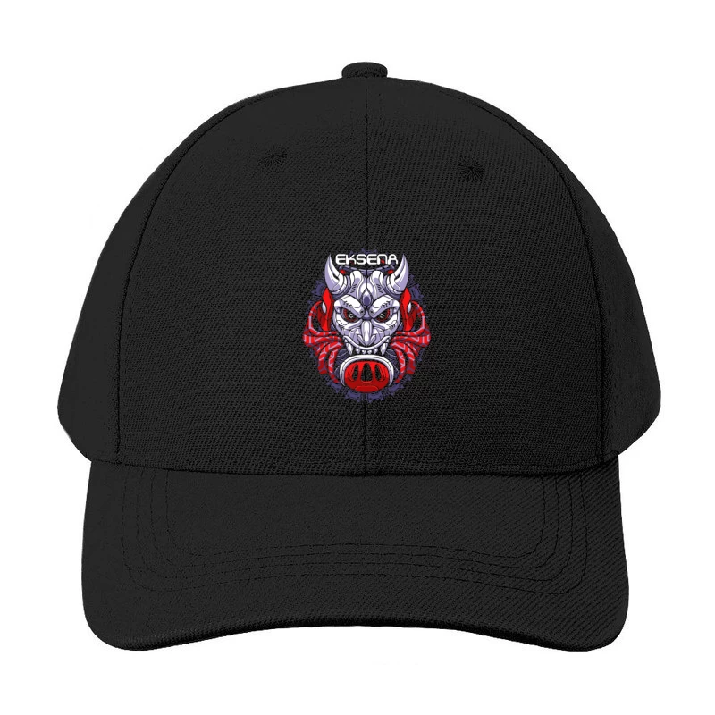 Fantasy Demon Mask Illustration Baseball Cap