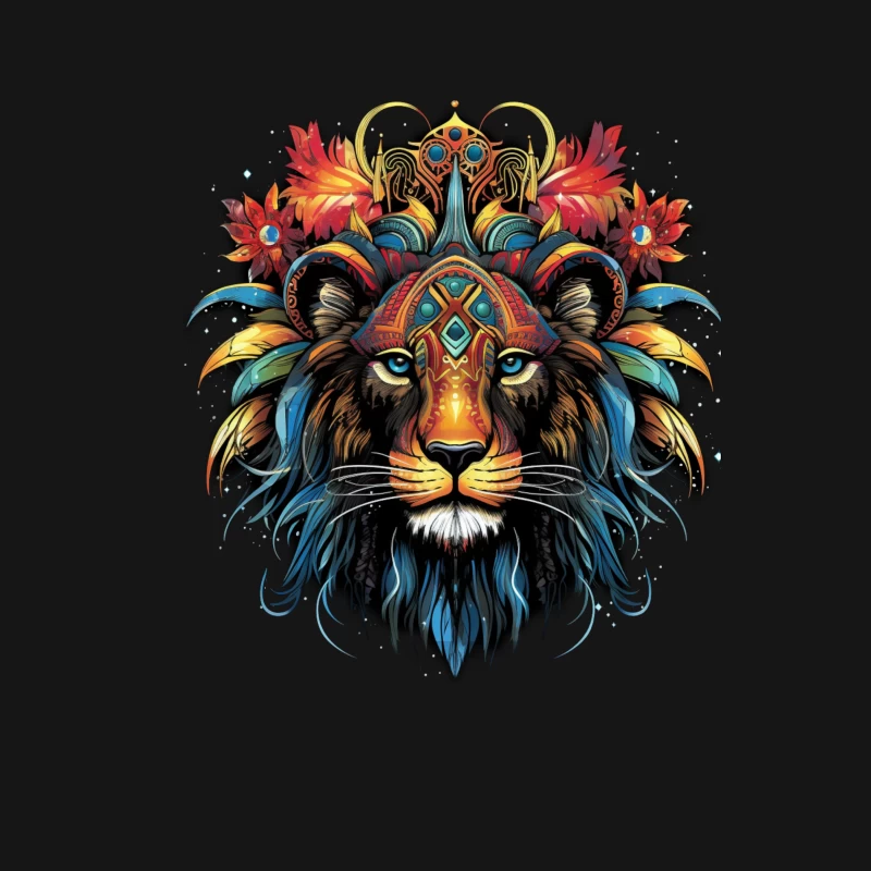 the lion Male T-Shirt