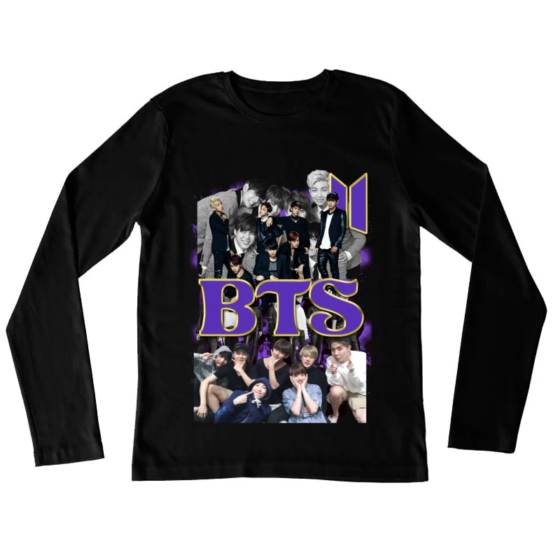BTS: A Global K-Pop Phenomenon Female Long Sleeve T-Shirt