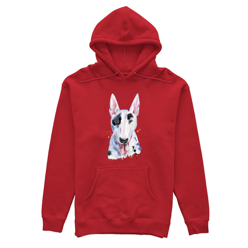 Portrait artistique de bouledogue Femme Sweat à capuche