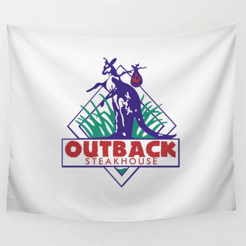 outback steakhouse logo 3 Tapestry