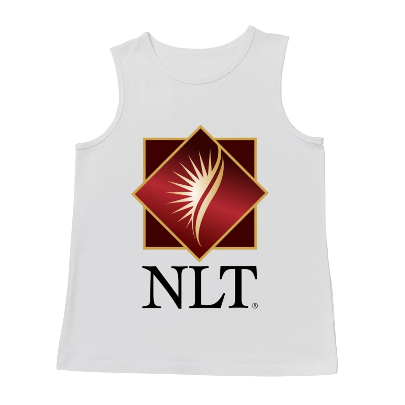 NLT Corporate Logo with Gold Diamond Design Male Tank Top