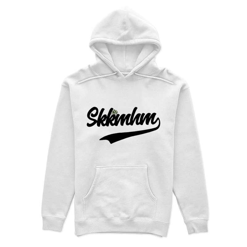 Schriftzug mit abstrakter Note Damen Pullover Hoodie