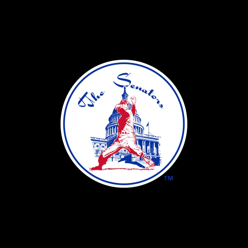 Washington Senators Baseball Club Mouse Pad