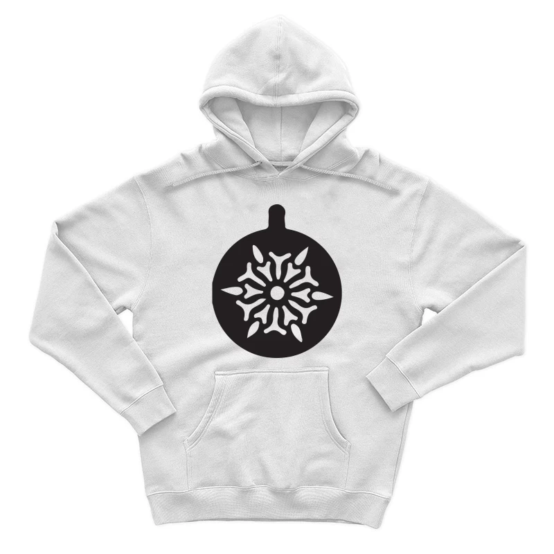 Pendentif avec motif floral ajouré Homme Sweat à capuche
