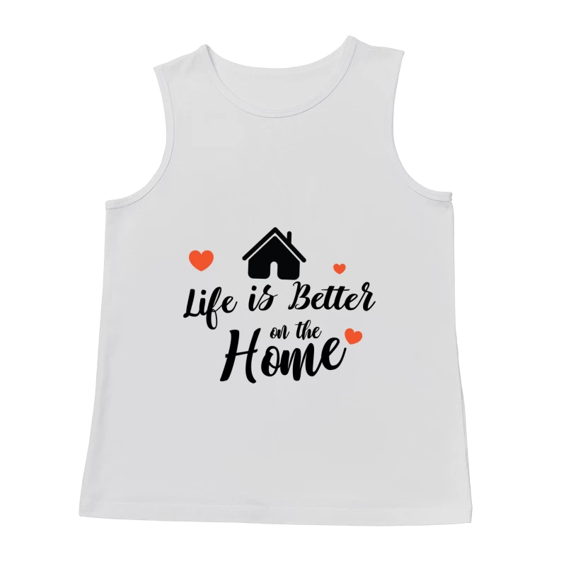 Maison avec des coeurs Homme Débardeur
