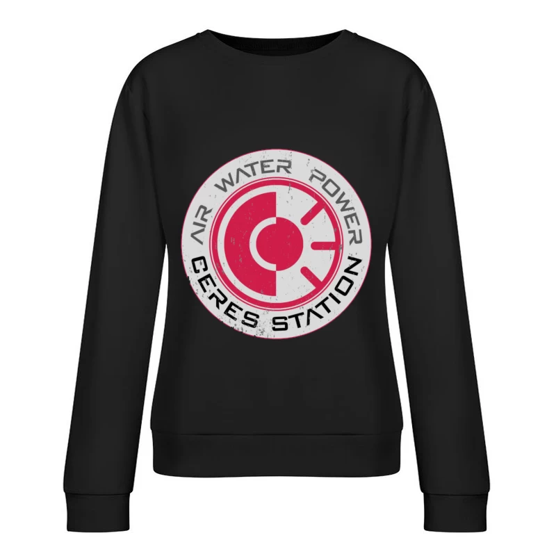 Expanse Ceres Station Logo Sign Female Pullover Sweatshirt