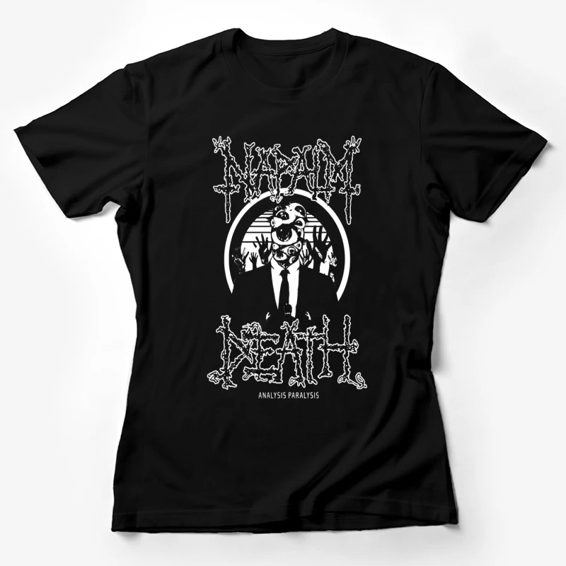 Napalm Death Analysis Paralysis Female T-Shirt