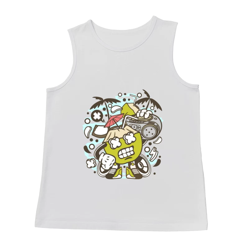 Coco Funky avec Boombox Homme Débardeur