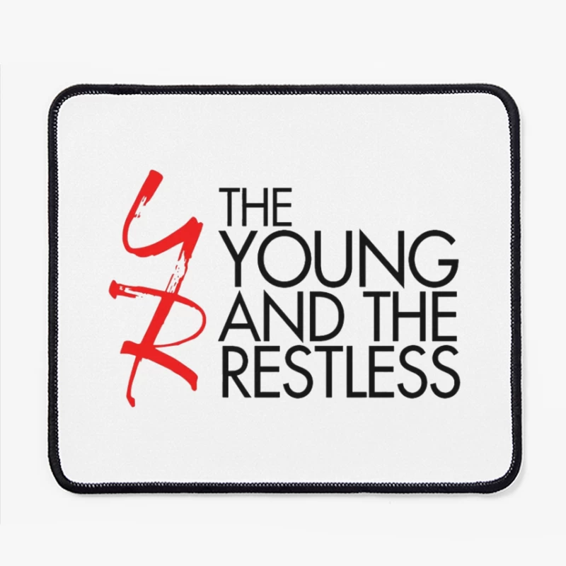 The Young and the Restless TV Show Logo Design Mouse Pad