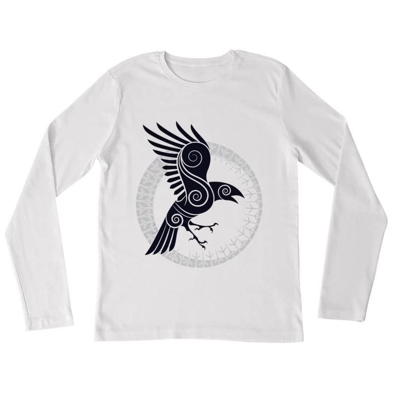 Raven of the Ancient Skies Female Long Sleeve T-Shirt