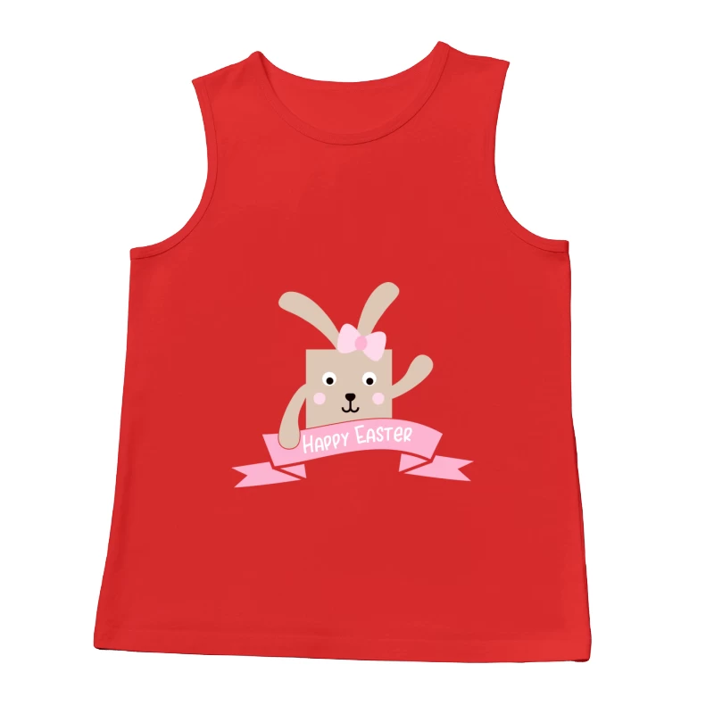 Lapin de Pâques avec Bannière Homme Débardeur