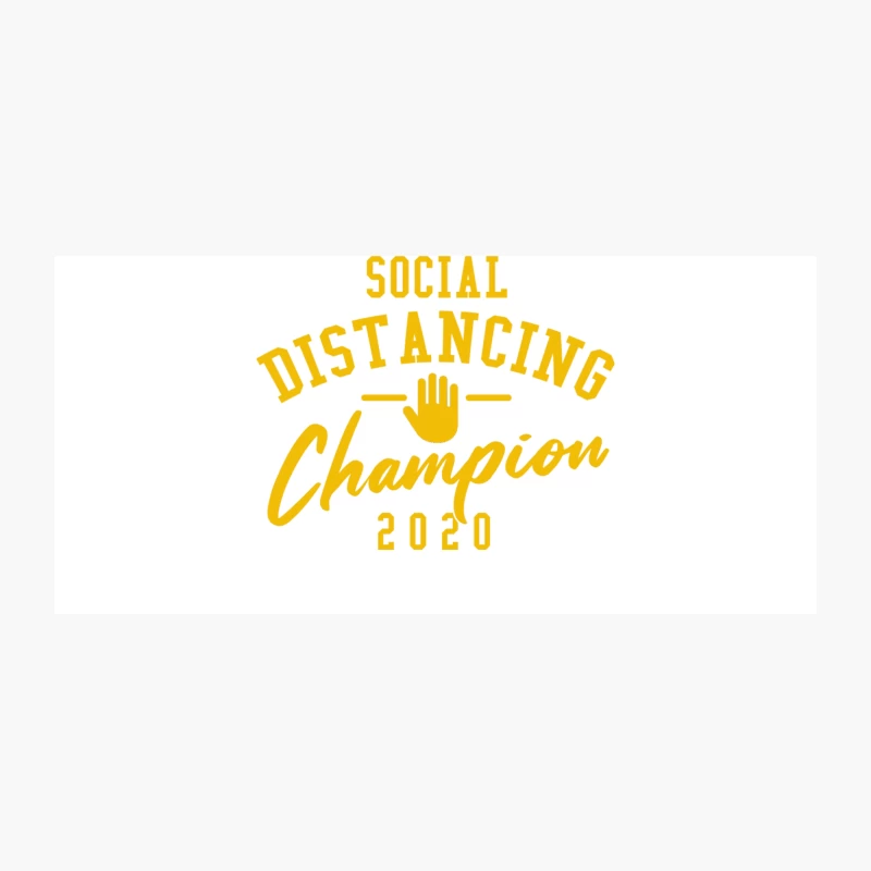 Social Distancing Champion 2020 Coffee Mug