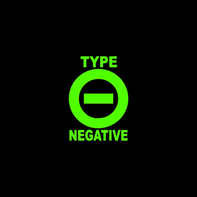 Type O Negative Logo iPhone Case