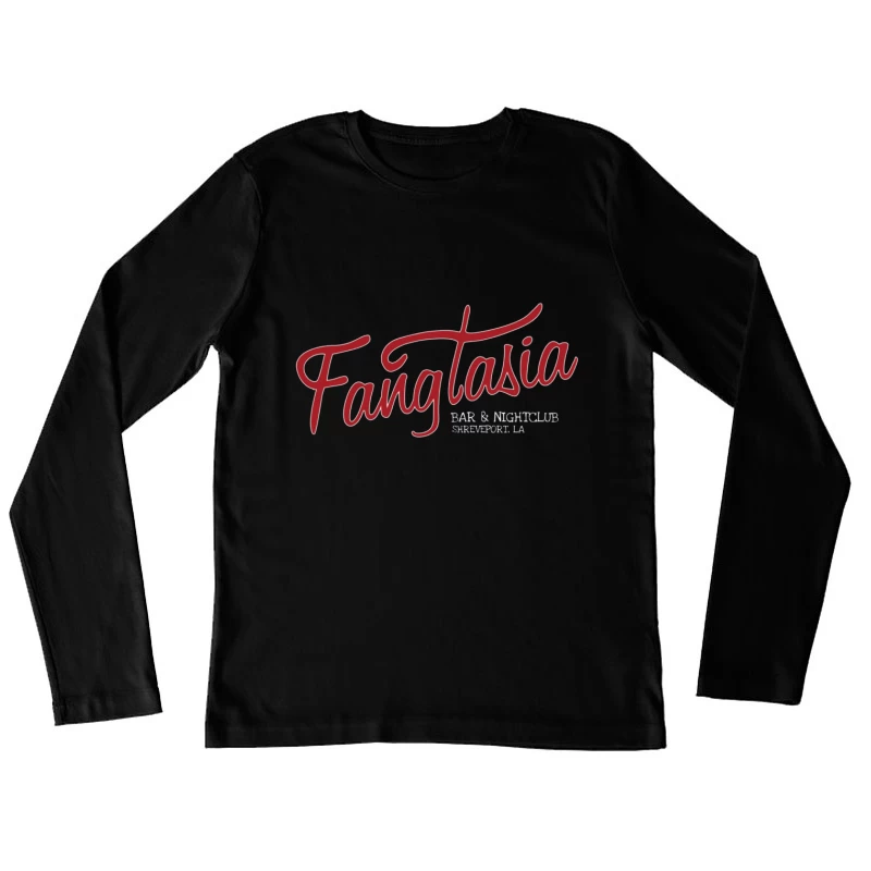 Fangtasia Nightclub Vintage  2 Female Long Sleeve T-Shirt