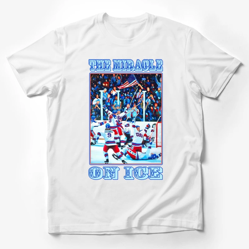 Team USA 1980 - THE MIRACLE ON ICE Male T-Shirt