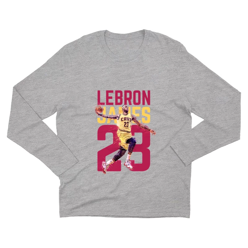 Basketballkunst: Spektakulärer Dunk Herren Langarm T-Shirt