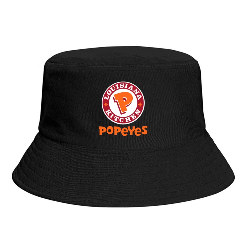 Popeyes Louisiana Kitchen Restaurant Logo Design Bucket Hat