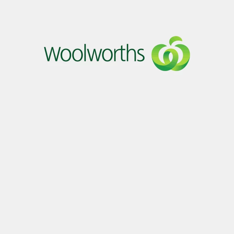 Woolworths Supermarket Chain Logo with Green Apple Design Male Tank Top