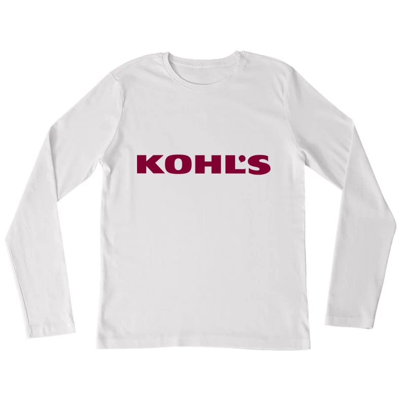 Kohls Female Long Sleeve T-Shirt