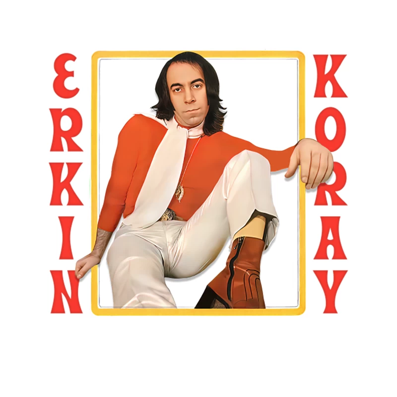 Erkin Koray  Original Psychedelic Design Tapestry