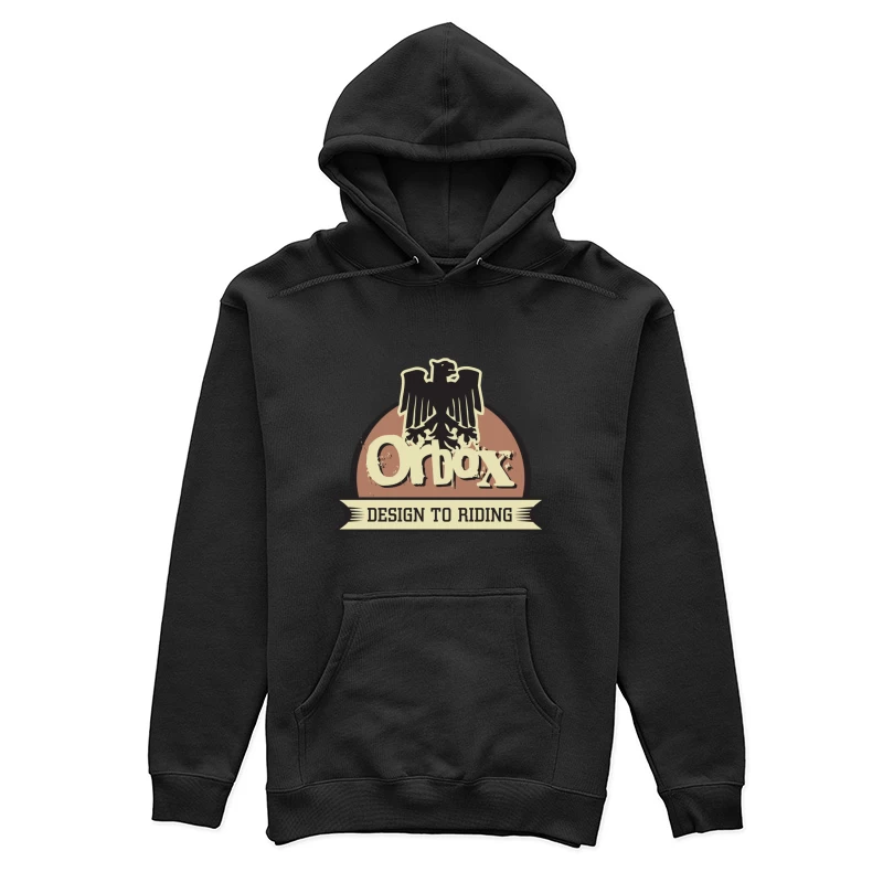 Design vintage d'Orbox Femme Sweat à capuche