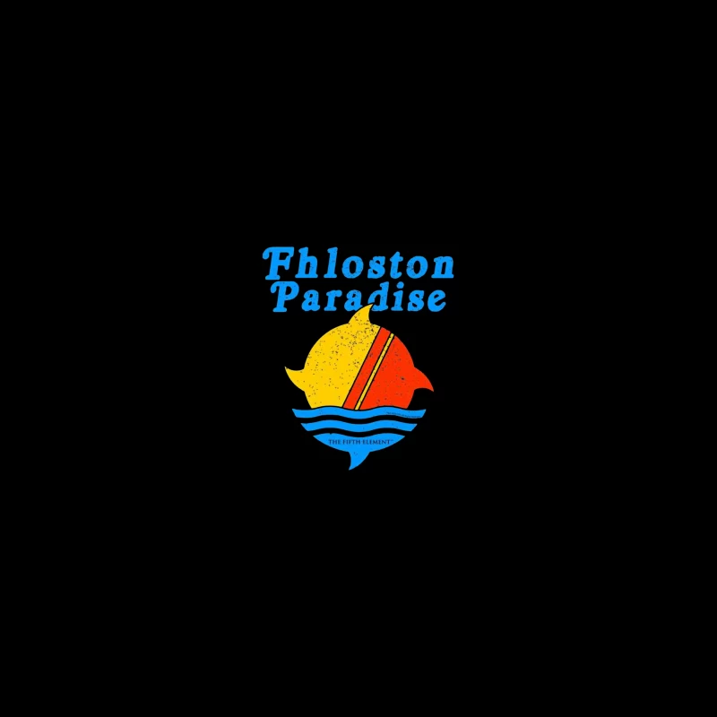 Fhloston Paradise Retro Logo Desk Mat